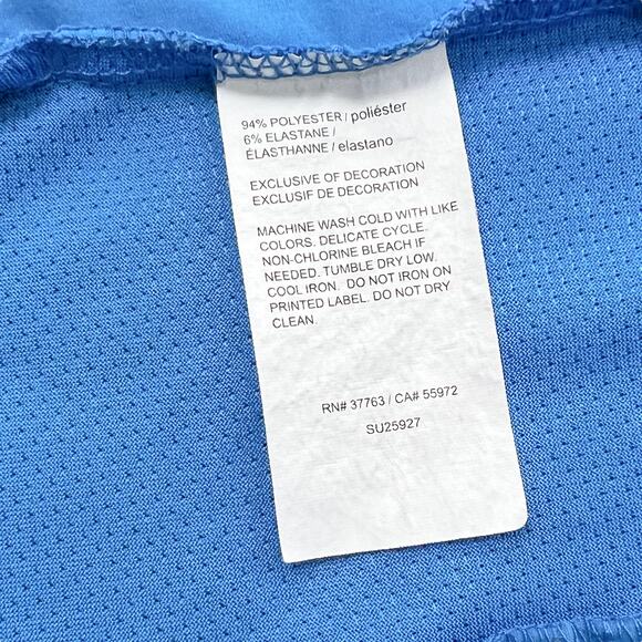 PGA Tour Golf Jacket Men XXL Quarter Zip Pullover Windbreaker Pocket Blue - Picture 5 of 9